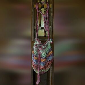 Mudd Crochet Bucket Bag